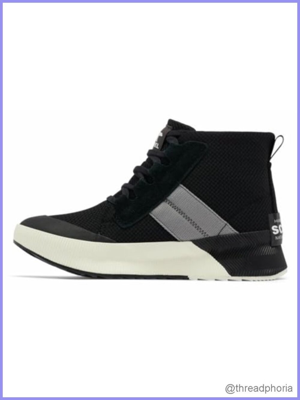 Sorel Out N About III Mid Waterproof Hiking Sneaker Suede Rubber